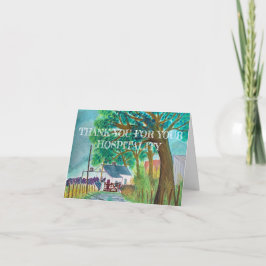 君のアイルランド人の寛大さは相当な意味を持っていた サンキューカード