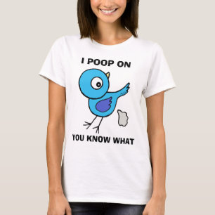 君のウンチに怒りの表現念は無い Tシャツ