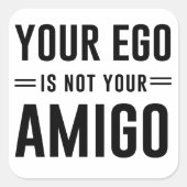 君のエゴは君のアミゴじゃない スクエアシール (正面)