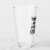 君のゴールは苦戦の一方だ タンブラーグラス (右)