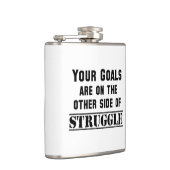 君のゴールは苦戦の一方だ フラスク (右)