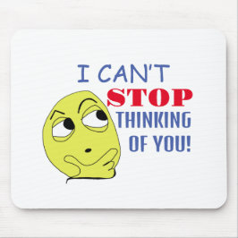 君のストップ考える間に合わぬ マウスパッド