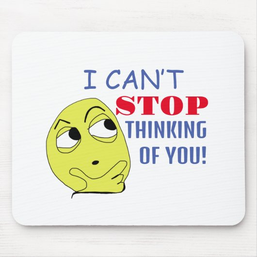 君のストップ考える間に合わぬ マウスパッド (正面)