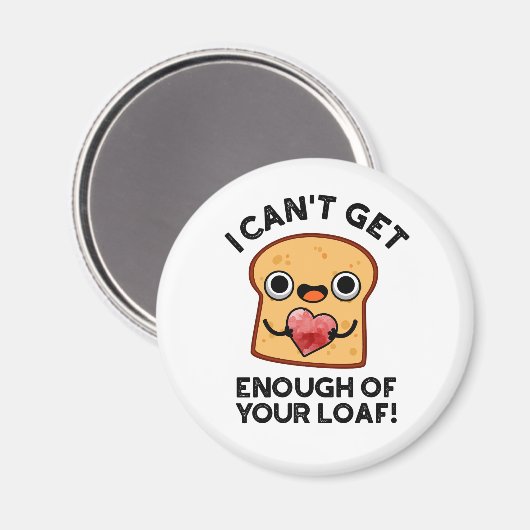 君のパンの塊が足らおもしろいない マグネット (正面/裏面)