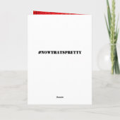 君のパーソナライズされた名刺が大好きだ カード (裏面)