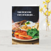 君のプレートは大変だ カード (黄色い花)