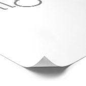 君のポスターに遅れることは決してない ポスター (角)