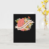 君の不安は嘘つきのステッカーだ カード (黄色い花)