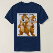 君の中のリスが好きだ Tシャツ (デザイン正面)