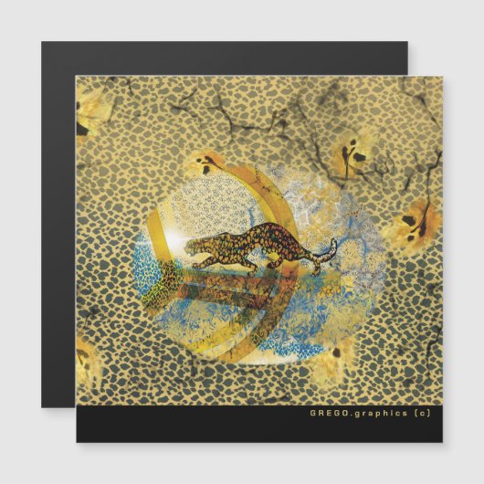 君の中の獣がカードを送っている (正面/裏面)