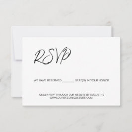 君の予算のために席を確保したテンプレート 出欠カード