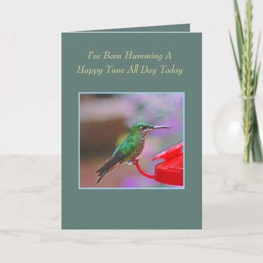 君の事は僕もずいぶん気考えに入った カード (正面)