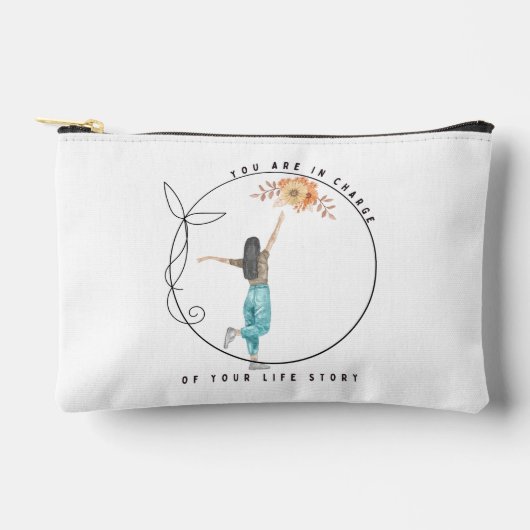 君の人生は君の担当だ アクセサリーポーチ (正面)