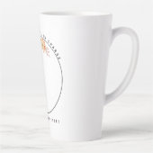 君の人生は君の担当だ カフェラテマグ (右)