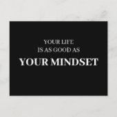 君の人生は心の中と同じだ ポストカード (正面)