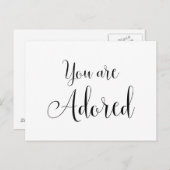 君の伝言はインスパイア崇拝だ ポストカード (正面/裏面)