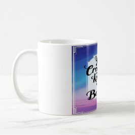 君の創造力はどこまで知らぬ コーヒーマグカップ