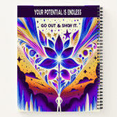 君の可能性は無限に出て行って見せる ノートブック (裏面)