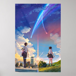 君の名はアニメ映画最高のRES ポスター