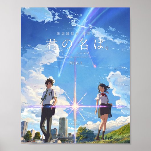 君の名は文字RES最高ののポスター ポスター (正面)
