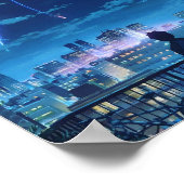 君の名は滝スターズバルコニー ポスター (角)