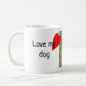 君の名を借りて犬を愛せ コーヒーマグカップ (左)