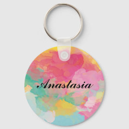 君の名カラフル前は驚くべきことだ キーホルダー