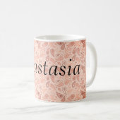 君の名クール前は驚くべきオレンジ コーヒーマグカップ (正面右)