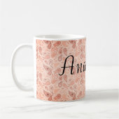 君の名クール前は驚くべきオレンジ コーヒーマグカップ (左)