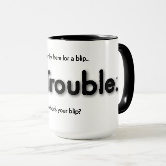 君の唇は?マグ マグカップ (正面右)