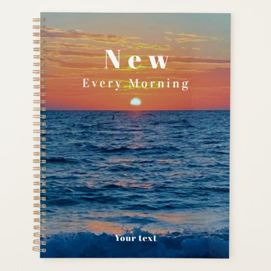 君の商売は毎朝プランナー プランナー手帳 (正面)