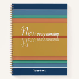 君の商売は毎朝目新しい ノートブック
