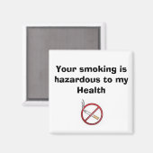 君の喫煙は僕の健康を害する マグネット (正面/裏面)