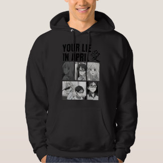 君の嘘は4月のクラシック パーカ