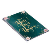 君の声はユニーク ノートブック (右側)