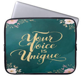 君の声はユニーク ラップトップスリーブ