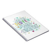 君の姉さんのために熊を闘う ノートブック (右側)