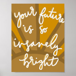 君の将来は明るい ポスター