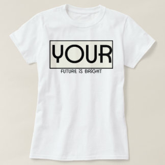 君の将来は輝いている | 写真 Tシャツ