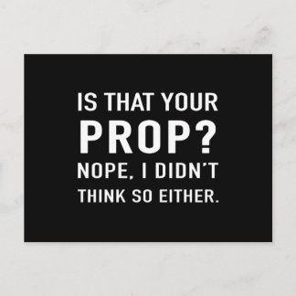 「君の小道具かなし」おもしろいステージ・マネージャ ポストカード