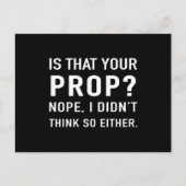 「君の小道具かなし」おもしろいステージ・マネージャ ポストカード (正面)