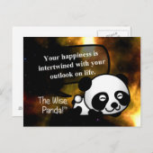 君の幸福は君の人生観にかかっている ポストカード (正面/裏面)