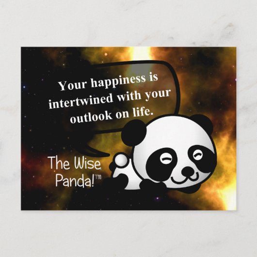 君の幸福は君の人生観にかかっている ポストカード (正面)