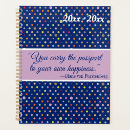 君の幸運福はパスポートだ プランナー手帳