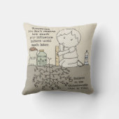 君の影響は重要だ クッション (裏面)