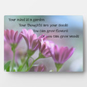 君の心は庭だ フォトプラーク (正面)