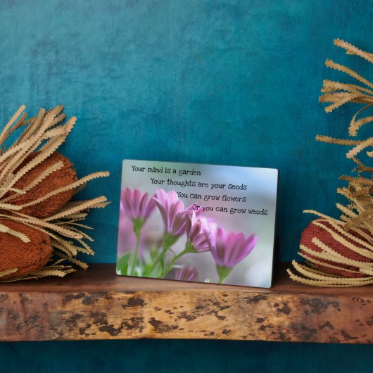 君の心は庭だ フォトプラーク (側面)