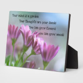 君の心は庭だ フォトプラーク (側面)