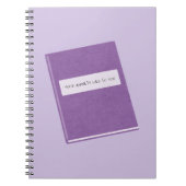 君の心配は君に向いている ノートブック (正面)