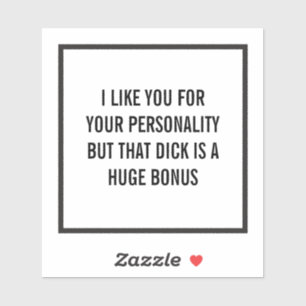 君の性格は好きだけど… (カスタマイズ) シール